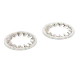 Шайба стопорная упругая с внутренними зубцами, тип J, DIN 6798 J, нержавеющая сталь: А2, А4.