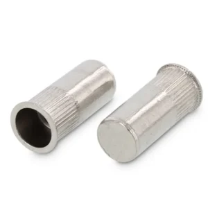 Заклепка резьбовая, уменьшенный потайной бортик, глухая, art.1022, нержавеющая сталь: А2, А4.