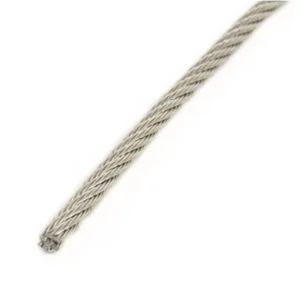 Трос мягкий 7×19 art. 8382, нержавеющая сталь: А4.