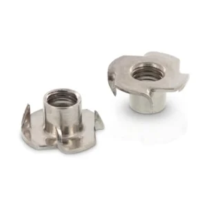 Гайка врезная art. 9312, нержавеющая сталь: А2.