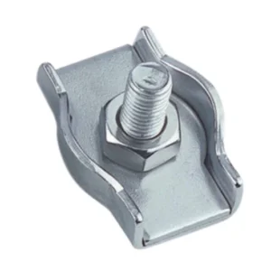 Зажим троса одинарный art. 9627, нержавеющая сталь: А4.