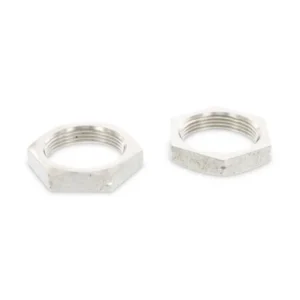 Гайка трубная низкая шестигранная с дюймовой резьбой DIN 431, нержавеющая сталь:А2, А4.