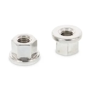 Гайка шестигранная высокая с фланцем DIN 6331, нержавеющая сталь: А2, А4.